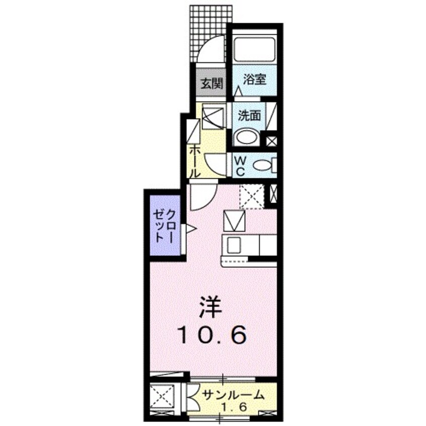 間取図 リオンリゾートIX