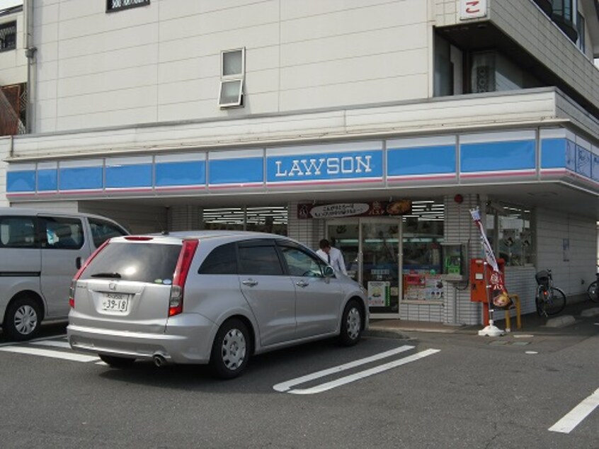 ﾛｰｿﾝ つくば豊里店(コンビニ)まで487m ソレイユ・高野