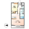 un jour B（アンジュールビー） 1LDKの間取り