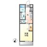 Levante（レヴァンテ） 1Kの間取り
