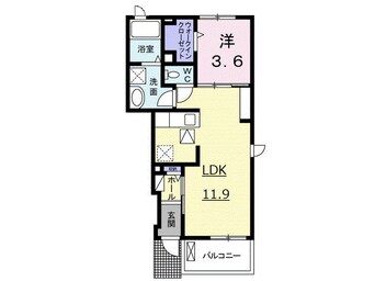 間取図 シェーン　ドミール　II
