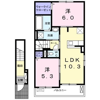 間取図 プレーヌIV