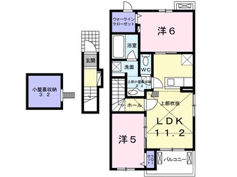 間取図 クレイドル　II