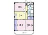 紫峰 3DKの間取り