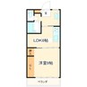 グリーン　アベニュー 1LDKの間取り