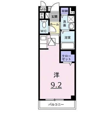 間取図 パルテール・スクウェア