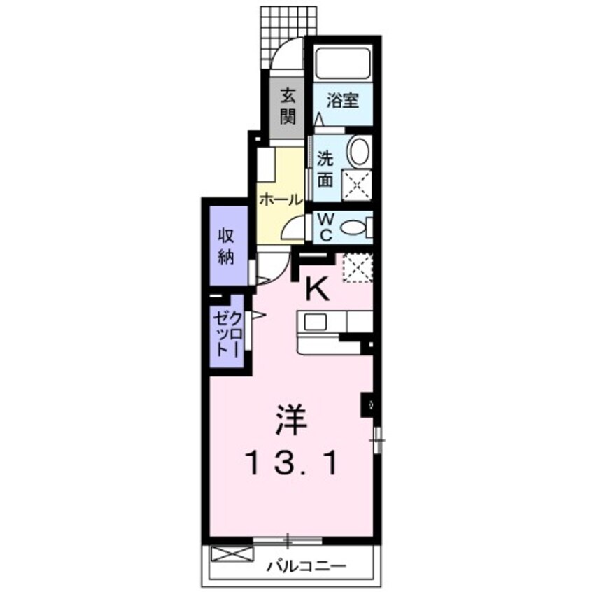 間取図 アヴニ－ル　II