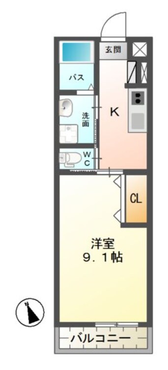間取図 サンモール