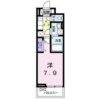 間取図 パークサイド春日Ａ