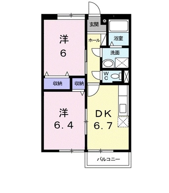 間取図 グランディール乙戸南