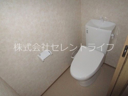 温水洗浄便座付トイレ パークハウス　A・B棟