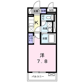 間取図 ドミール桜井