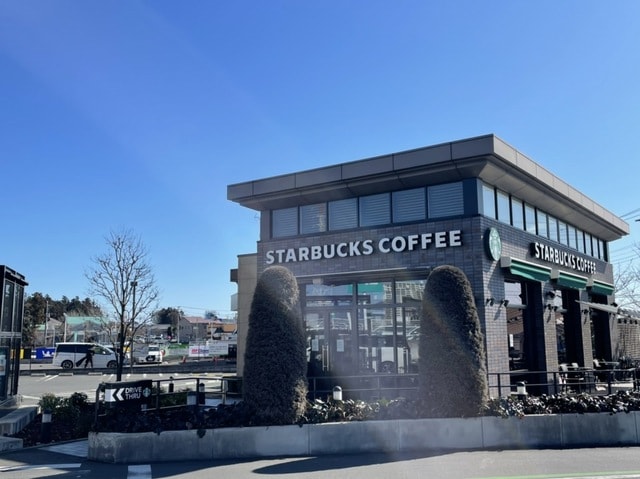 スターバックス コーヒーまで1400m パークサイドマリッチ