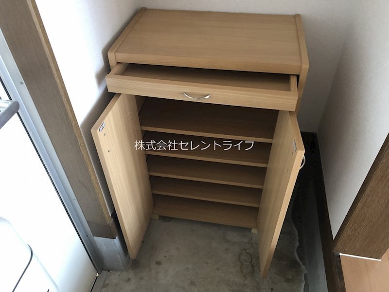 シューズボックス内部 メゾン・ド・K