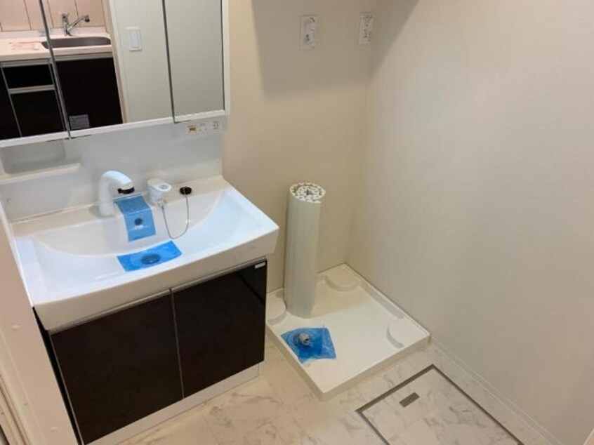 洗面（イメージ） つくば市陣場新築アパート（仮