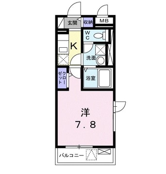間取図 ドミール桜井