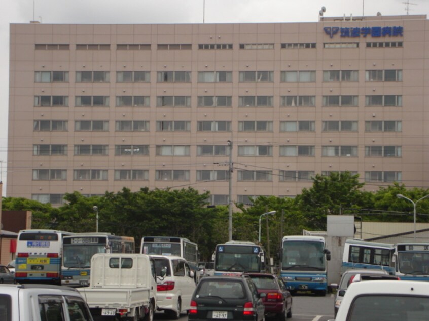 財団法人筑波麓仁会筑波学園病院まで742ｍ SOLANA（ソラーナ）