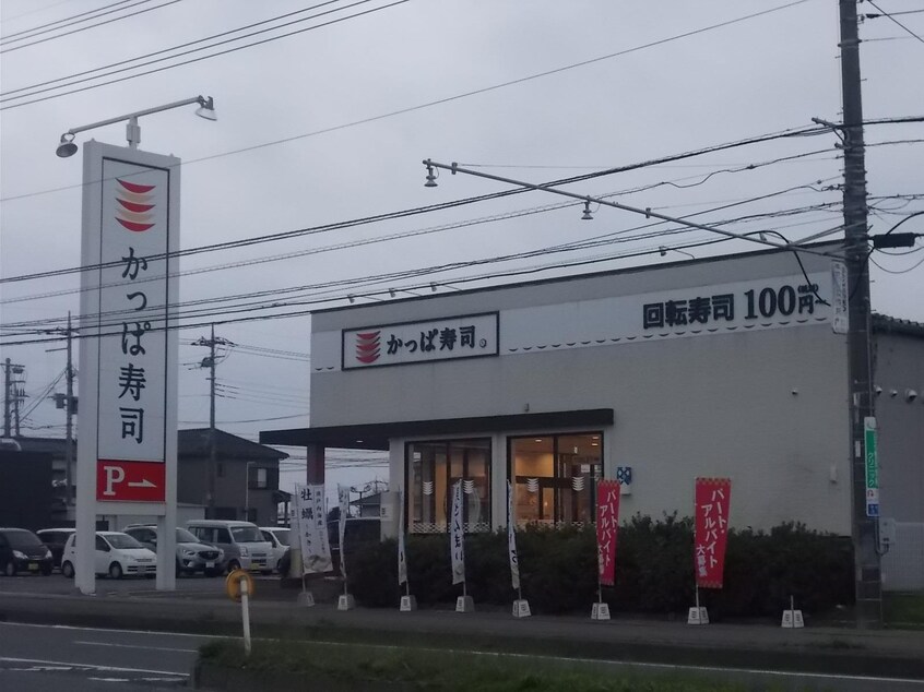 かっぱ寿司 守谷店(その他飲食（ファミレスなど）)まで995m コーポ藤