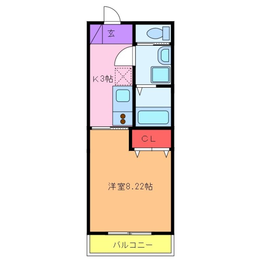 間取図 ルミエール（常総市）