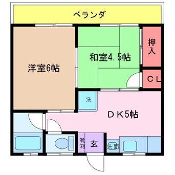 間取図 豊岡ハイツ