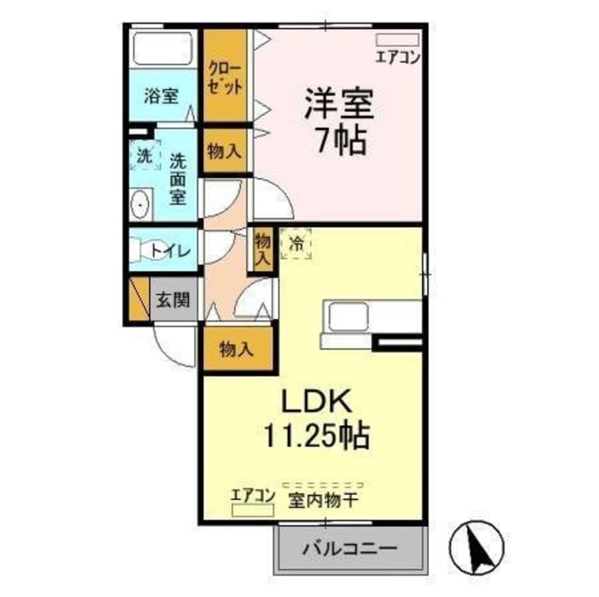 間取図 アルティスタ