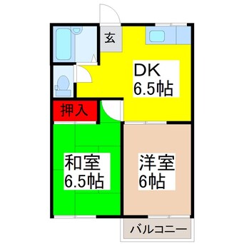 間取図 ガーデンヒルズ