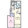 パークヒルズ利根　五番館 1LDKの間取り