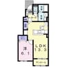 Ｃａｓａ　ＳｅｒｅｎｏI 1LDKの間取り
