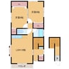 タカラアネシス 2LDKの間取り