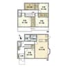 大柏戸建 4LDK+Sの間取り