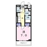 ソルス・おおたか 1Kの間取り