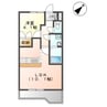 シャイン　レー　モンテローザ 1LDKの間取り