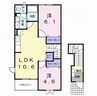 ヴィオラ 2LDKの間取り
