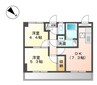 サンビレッヂI 2DKの間取り