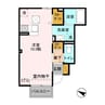 バイアンツリー もりや 1Rの間取り