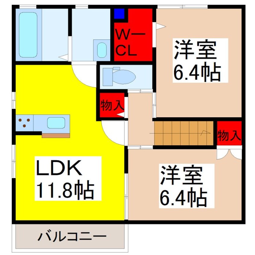間取図 ドルチェビータ