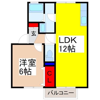 間取図 メゾン森ＰａｒｔVII・VIII