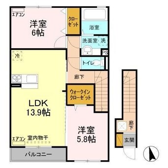 間取図 エクセルハイムヤマセイ