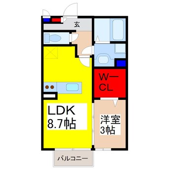 間取図 マインツァー・ホーフ