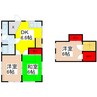 小菅戸建　4号棟 3DKの間取り