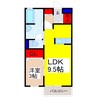 コーポ・フューチャー 1LDKの間取り