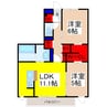 トルビヨン 2LDKの間取り