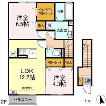間取図 フォンテーヌ