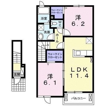 間取図 シャルマンI