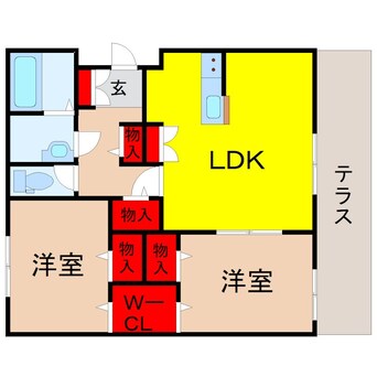間取図 Ｋ.フォレスト