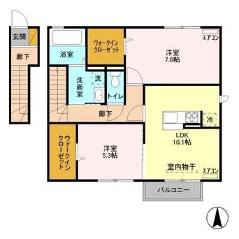 間取図 エーデルハイム