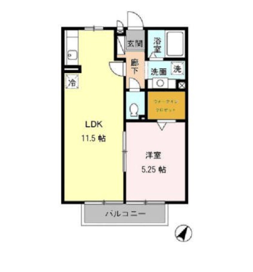 間取図 メゾン・リル・リッシュ