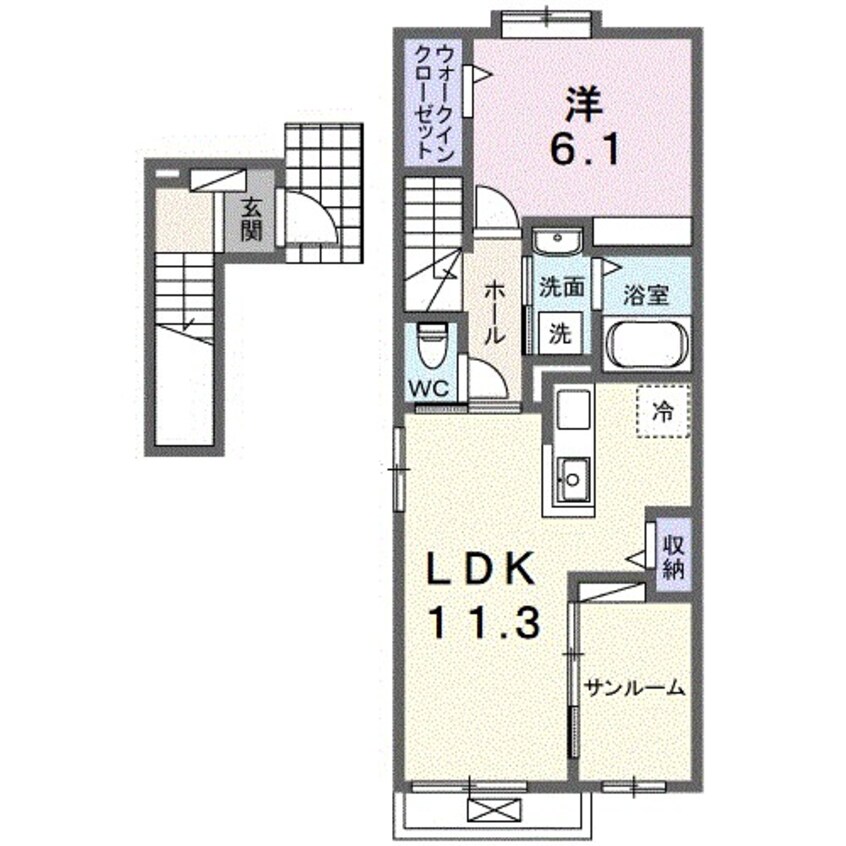 間取図 ファームヒルズ