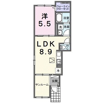 間取図 サニーフラットIII