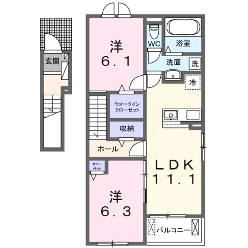 間取図 グラース　ミー